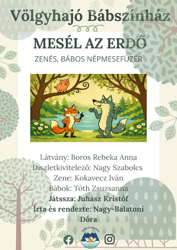 Mesél az erdő - plakát